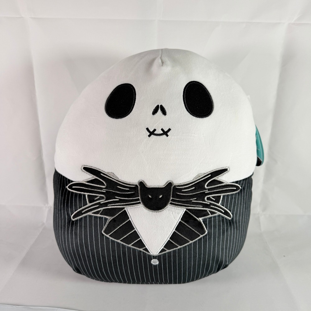 Disney Squishmallows Jack Skellington Nightmare Before Christmas 14" Plush NWT